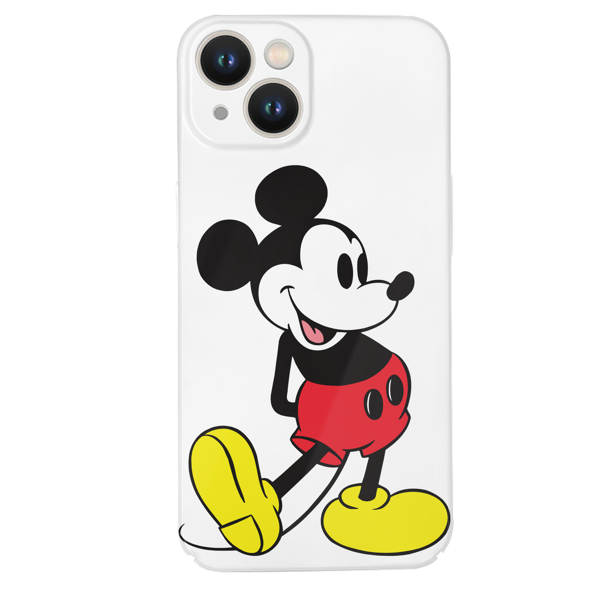 （画像用） ミッキーマウス Mickey Mouse 【iPhone 14シリーズ対応】ハードケース